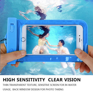 Alta calidad a prueba de <span class=keywords><strong>agua</strong></span> bolsa de teléfono celular PVC impermeable teléfono caso bolsas de teléfono móvil casos - Product Image 3