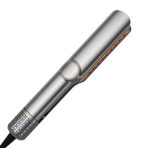 Outil <span class=keywords><strong>de</strong></span> coiffage professionnel 2 en 1 avec sèche-cheveux haute vitesse, air chaud et froid, lisseur ionique, séchage rapide pour le marché 220V - Product Image 1