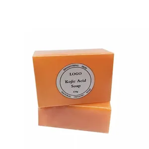 Fórmula orgánica sin azufre de carbón activado negro africano y jabón de hierbas de Ácido Kójico para perder peso y blanquear la piel - Product Image 1