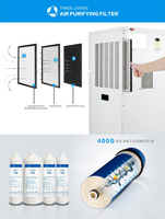Generador de Agua Atmosférico de 50 LPD, Máquina de Agua Atmosférica Comercial, Eléctrica, de Plástico, con Control por Aplicación, Inteligente, Ecológica, para Uso en Hoteles