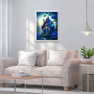 XIXI Vente en gros de toiles de peinture au diamant 5D personnalisées en acrylique de forme irrégulière - Product Image 2