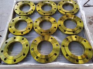 CNC-gefreesde gladde oppervlakte flenzen DN600 DN1500 Klasse 600 Grote diameter op maat gemaakte blinde flens 3 inch lasnek SS 316L materiaal - Product Image 6