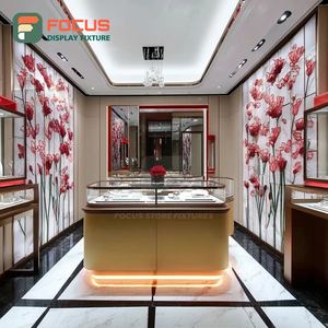 Mostrador de Exhibición de Joyería Moderno con Panel de Vidrio Templado, Vitrina de Vidrio para Tienda Comercial - Product Image 6