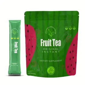 IASO Natural Detox Instant Herbal Tea Watermelon laso Fruit Tea Instant Fruit Detox Powder for Weight Loss Summer Drink laso Tea