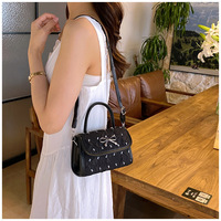 Mini sac carré à pois pour femme, sac à bandoulière, sac pour femme le plus vendu