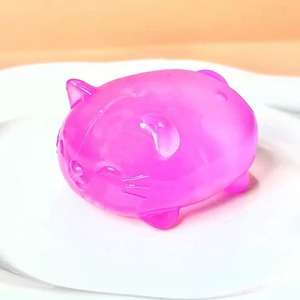 Juguete antiestrés de goma de malta con forma de gato, estilo transfronterizo, de rebote lento, popular en internet, de alta estética - Product Image 5
