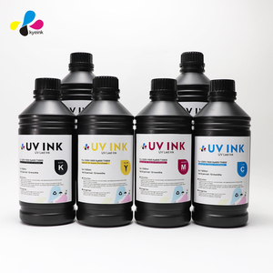 Kyeink LED UV <span class=keywords><strong>inchiostro</strong></span> 1000ml CMYKW <span class=keywords><strong>inchiostro</strong></span> morbido per <span class=keywords><strong>Epson</strong></span> I3200 I1600 Xp600 Dx5 Tx800 per metallo vetro PVC KT Board Uv <span class=keywords><strong>inchiostro</strong></span> per I3200 - Product Image 2