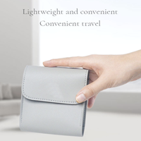 Pochette de transport rétro à clapet pour ANBERNIC RG35XXSP/RG34XXSP, étui de voyage en cuir anti-chute pour console portable