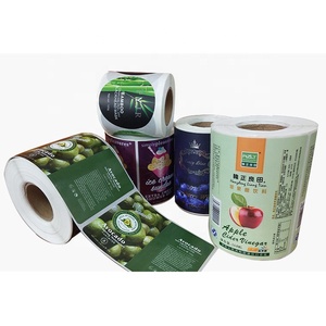 Vente à chaud Étiquette en vinyle thermique roulée Autocollants adhésifs imperméables imprimés personnalisés promotionnels personnalisés - Product Image 2