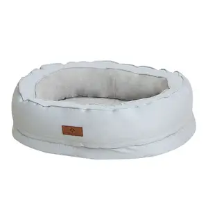 PiCiPaw Almofada para cães lavável macia interior ninho de gato camas para animais de estimação sofá cama redonda luxuosa respirável para cães