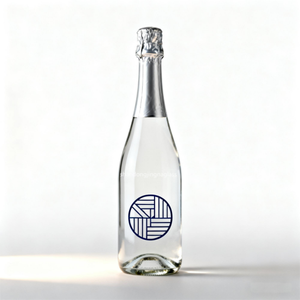 Bouteille en verre de logo haletant d'écran réutilisable de Champagne personnalisé de luxe de 750ml avec la bouteille de joint pour le Gin de <span class=keywords><strong>rhum</strong></span> de tequila de champagne - Product Image 4