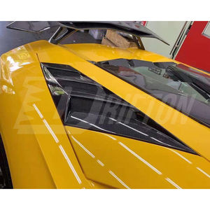 Évents latéraux de moteur arrière en Fiber de carbone agressifs pour Lamborghini Aventador LP700 LP720 LP740 LP750 2011-2022 - Product Image 5