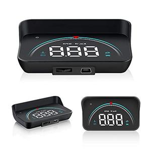 IKiKin – accessoires de <span class=keywords><strong>voiture</strong></span> HUD M8 modèle OBD2 projecteur de <span class=keywords><strong>vitesse</strong></span> <span class=keywords><strong>voiture</strong></span> intelligente alarme de <span class=keywords><strong>vitesse</strong></span> numérique <span class=keywords><strong>affichage</strong></span> tête haute pour toutes les voitures - Product Image 5