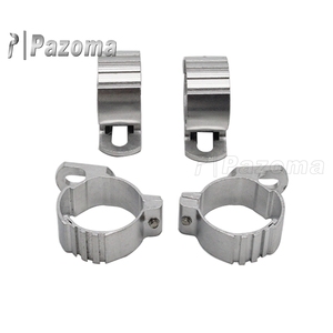 Phía Trước Ngã Ba Núi Kẹp 35-55Mm Kính Chắn Gió Fairing Khung Phần Cứng Hỗ Trợ Cho <span class=keywords><strong>Harley</strong></span> Dyna Đường Phố Bob Thấp Rider S Rộng Trượt - Product Image 5