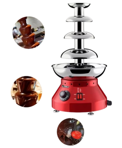 Fontaine à <span class=keywords><strong>chocolat</strong></span> électrique multicouche professionnelle Sassy Cook à basse température pour mariages, événements, restaurants, boulangeries - Product Image 2