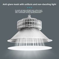 Éclairage sans ombre pour terrain de basketball intérieur et salle de tennis de table avec matériau PC pour 220V 100 Lumens - Modèle S1