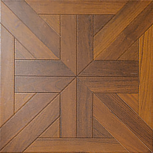 Parquet en teck multicouche de qualité AB 16 mm, surface texturée brossée, design élégant français, certifié FSC, conçu pour les projets immobiliers - Product Image 2