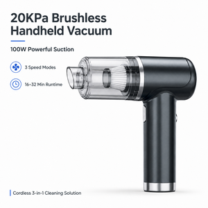 OEM ODM 20KPa Brushless Cordless Handheld <b>Vacuum</b> Cleaner 3-in-1 Car <b>Vacuum</b> Air Duster and Inflator 100W Rechargeable - Product Image 1