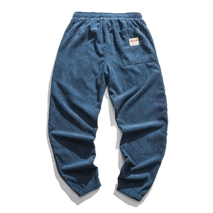 <span class=keywords><strong>Pantalones</strong></span> <span class=keywords><strong>de</strong></span> <span class=keywords><strong>pana</strong></span> <span class=keywords><strong>de</strong></span> estilo chino informales para <span class=keywords><strong>hombre</strong></span> al por mayor <span class=keywords><strong>baratos</strong></span>, holgados, <span class=keywords><strong>de</strong></span> cintura media, con patrón recto, cómodos, transpirables <span class=keywords><strong>de</strong></span> verano - Product Image 5
