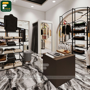 ชั้นวางเสื้อผ้าสำหรับจัดแสดงสินค้าในพื้นที่โปรโมชั่น  ขาตั้งเสื้อผ้าสำหรับร้านค้าปลีก  ดีไซน์อุปกรณ์จัดแสดงเสื้อผ้า - Product Image 3