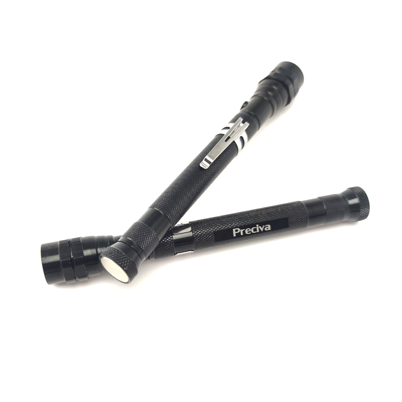 Гибкий магнит, приспособления для захвата, магнитный инструмент для захвата со светодиодной подсветкой для мужчин, сделай сам, мастеров на все руки, отца/папы, мужа