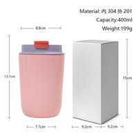 Taza de Viaje de Acero Inoxidable de Lujo 2026 con Aislamiento al Vacío, Tapa, Venta al por Mayor, Logotipo Personalizado, Libre de BPA, Segura para Agua Hirviendo, Portátil, Acabado Mate
