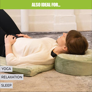 Coton bio <span class=keywords><strong>oreiller</strong></span> rond coquille <span class=keywords><strong>de</strong></span> <span class=keywords><strong>sarrasin</strong></span> rempli yoga zafu méditation <span class=keywords><strong>oreiller</strong></span> - Product Image 6