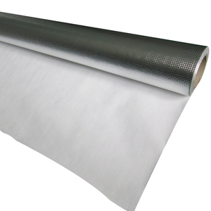 Rouleau d'isolation <span class=keywords><strong>thermique</strong></span> en tissu de fibre de verre et feuille d'aluminium écologique, résistant aux hautes températures et au feu, pour usage en cuisine - Product Image 2