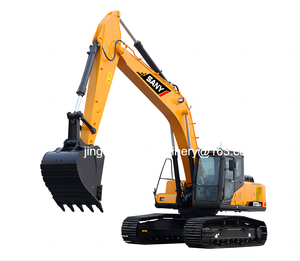 Excavadora de orugas SANY SY235C PRO de 24 toneladas usada con componentes de caja de cambios central en stock a la venta SY215C SY245H - Product Image 1