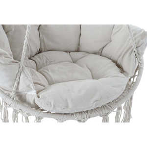 COTTON <b>HANGING</b> <b>CHAIR</b> 100x80x145cm 100KG Capacity with Cushion - Product Image 3