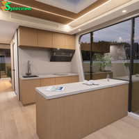 Maison Capsule de Luxe Écologique Préfabriquée, Structure Étanche pour Bureau, Hôtel, Site Touristique