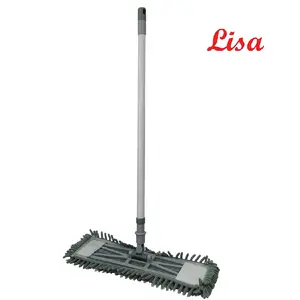 household cleaning chenille flat mop adjustable spin mop with telescopic handle easy for floor cleaning