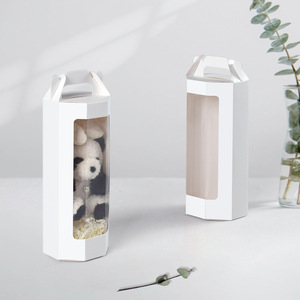 <span class=keywords><strong>Caja</strong></span> <span class=keywords><strong>de</strong></span> Regalo Octogonal <span class=keywords><strong>de</strong></span> Cartulina Blanca con Ventana, <span class=keywords><strong>Caja</strong></span> Plegable Rosa <span class=keywords><strong>para</strong></span> Empaque <span class=keywords><strong>de</strong></span> <span class=keywords><strong>Copas</strong></span> <span class=keywords><strong>de</strong></span> Vino con Asa, Paquete <span class=keywords><strong>de</strong></span> 10 Unidades - Product Image 3