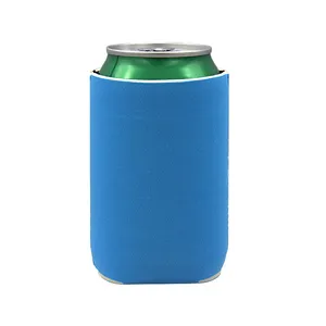 Conception bouteille de bière refroidisseur Coozy boisson néoprène Sublimation canette Coozies blanc mince claque pour canettes refroidisseur isolé Logo personnalisé