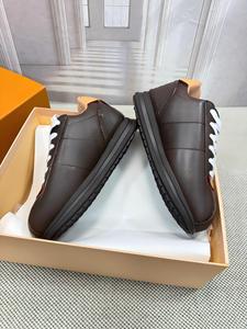 Scarpe da Corsa Vintage Unisex a Taglio Basso Marroni con Dettagli a Contrasto, Leggere e Comode per Camminare, Uso Quotidiano Urbano, in Mesh Traspirante, Tendenza <span class=keywords><strong>Moda</strong></span> - Product Image 4