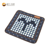 Coussin de massage en jade naturel Jiwan Lejia avec pierre de Germanium et tourmaline, tapis de physiothérapie pour le corps