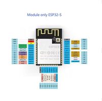 Module ESP32S ESP32S WROOM-32 pour composants électroniques NodeMcu compatibles Bluetooth et Wi-Fi