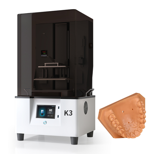 16K Dental LCD UV Photopolymer Resin 3D Printer Resin 3D Printer Machine Desktop 3D Printer for Dental and Jewelry Mold