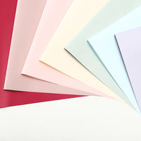 Style coréen couleur unie premier amour élégant enduit papier imperméable Macaron fleur Bouquet papier d'emballage cadeau matériel d'emballage