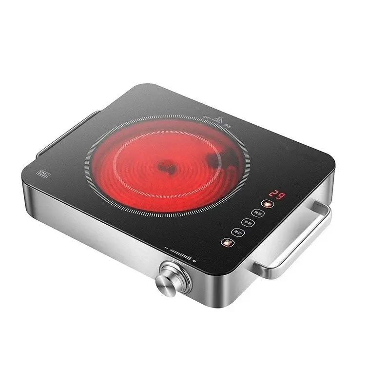 2200W Touch Control Electric Ceramic Stove Portable Single Burner Infrared Cooker Induction Cooktop