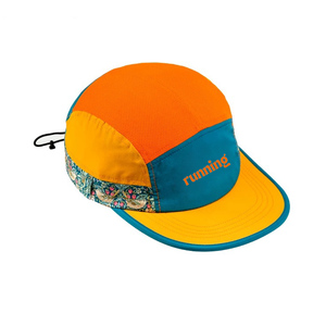 Casquettes de course réfléchissantes à 5 panneaux, non structurées, respirantes, à visière souple, personnalisées, en gros, OEM, Satisfy <span class=keywords><strong>Ciele</strong></span> Five - Product Image 4