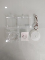 NFC Musique min Album Personnalisé Acrylique cd étui Porte-clés