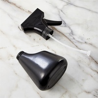Bouteille pulvérisatrice unique à haute pression et jet continu 350ml/450ml en plastique PP avec pompe, étanchéité et sérigraphie pour emballage cosmétique et floral