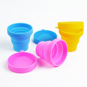 Serbatoio dell'<span class=keywords><strong>acqua</strong></span> della tazza di caffè pieghevole in Silicone pieghevole con Logo personalizzato di alta qualità all'aperto - Product Image 2