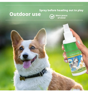 Spray répulsif pour animaux de compagnie à base d'huiles <span class=keywords><strong>essentielles</strong></span>, extrait de plantes naturelles, anti-insectes pour usage intérieur et extérieur - Product Image 4