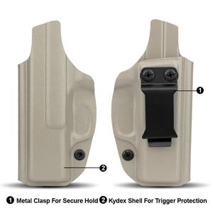 नई रंगीन kydex बंदूक होल्स्टर समायोज्य <span class=keywords><strong>iwb</strong></span> होल्स्टर समायोज्य <span class=keywords><strong>iwb</strong></span> होल्स्टर्स को सिग 365 छुपाने के लिए बंदूक की थैली छुपाई ले जाते हैं - Product Image 3