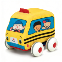 Ensemble de jouets de voiture en peluche douce, spécialement conçu pour les jeunes enfants, rembourré en coton PP, ensemble de transport, jouets personnalisés sur mesure