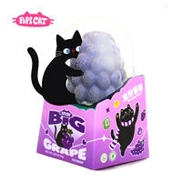 Bubuk Es Krim Halal Bentuk Buah 3D Stroberi Mangga Anggur OEM Kustom Grosir PoPI CAT Merek Terlaris