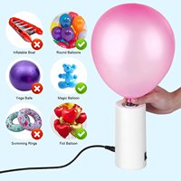 Pompe à air électrique portable pour ballons, pratique, gonfleur