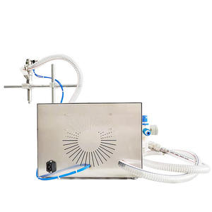 Máquina de Llenado Neumática Semiautomática Gzl 80 para Líquidos, Controlador PLC de Alta Precisión, 220V, Probada e Inspeccionada - Product Image 2